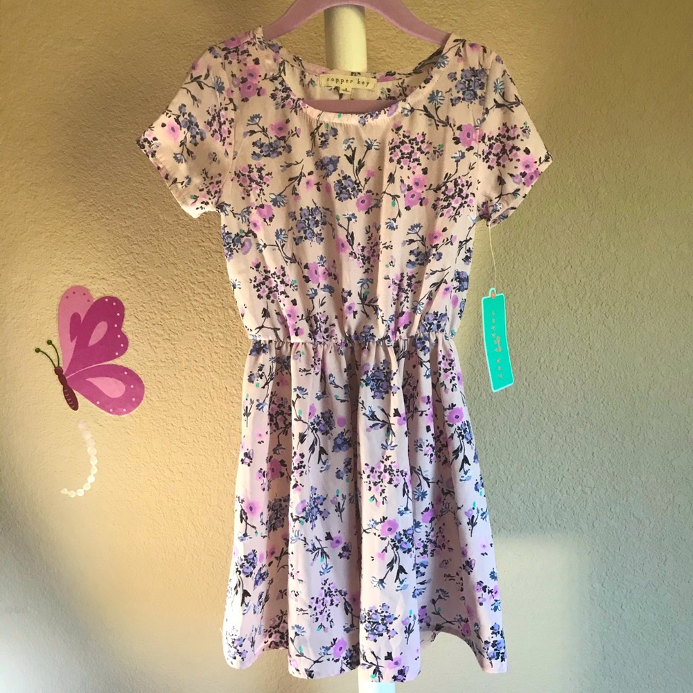 Girls Floral Dress